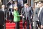 Prime Minister Petr Nečas received the Chancellor of the Federal Republic of Germany Angela Merkel, 3rd April 2012