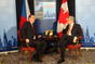 Prime Minister Petr Nečas has met with his Canadian counterpart Stephen Harper in Chicago prior to the NATO summit, 20 May 2012