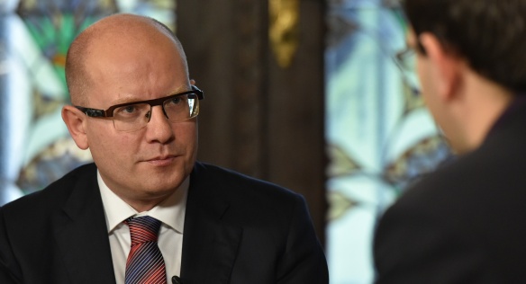 Rozhovor předsedy vlády Bohuslava Sobotky.