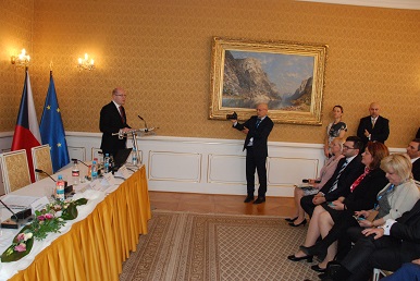 Premiér Sobotka vystoupil na odborné konferenci Moderní technologie ve službách státu a občanů