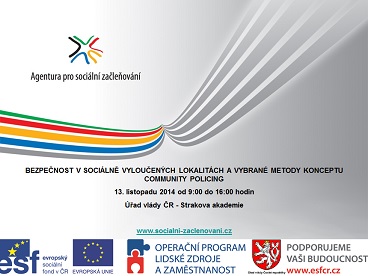 Seminář o bezpečnosti v sociálně vyloučených lokalitách_vizual