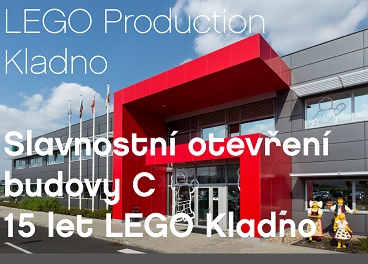 Pozvánka na otevření nové Budovy C společnosti LEGO - Kladno 