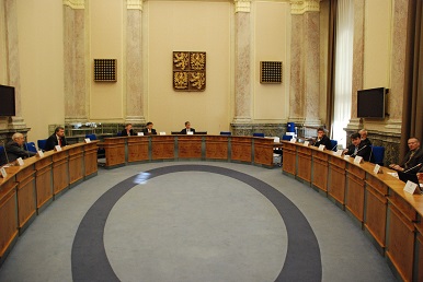 Setkání ministra Jiřího Dienstbiera a profesních komor