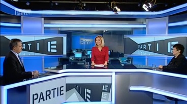 Ministr Dienstbier v pořadu nedělní Partie na TV Prima