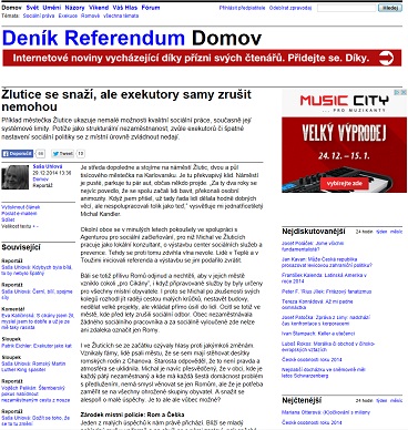 Deník Referendum: Žlutice se snaží, ale exekutory samy zrušit nemohou
