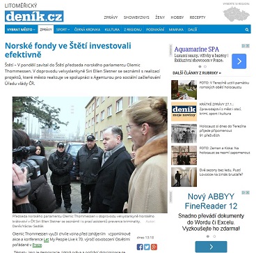 Denik.cz:clanek-Norské fondy