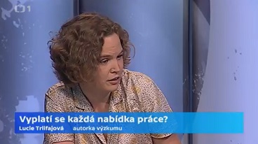 Lucie Trlifajová ve Studiu 6