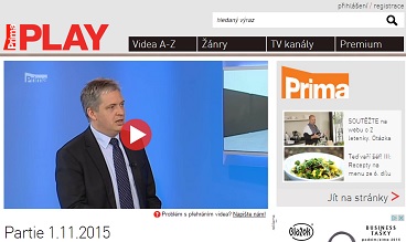 Partie (TV Prima): Ministr Dienstbier hostem na téma uprchlická krize a sociální vyloučení v ČR