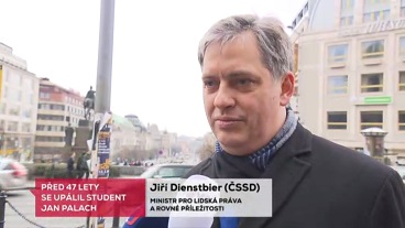 TV Nova: Před 47 lety se upálil student Jan Palach