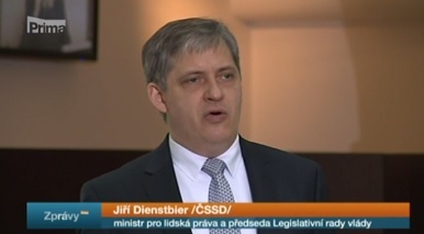 TV Prima: Jednání o návrhu ústavního zákona o obecném referendu