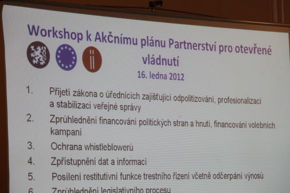 Workshop OGP, 17. ledna 2012