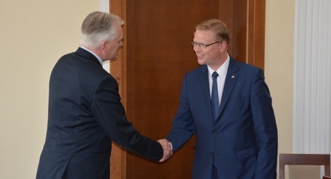 Vicepremiér Bělobrádek na jednání s polským vicepremiérem Jarosławem Gowinem