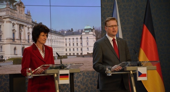 Vicepremiér Bělobrádek jednal se saskou ministryní pro vědu a umění