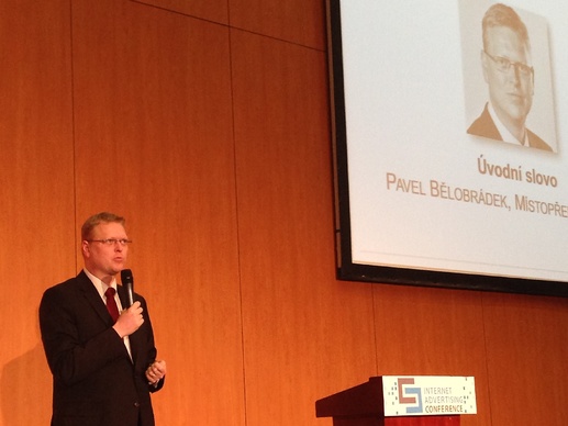 Vicepremiér Bělobrádek na Internet Advertising Conference 2015