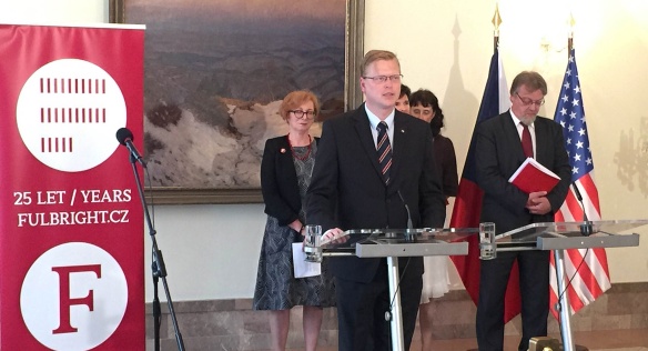 Vicepremiér Bělpbrádek na konferenci k 25. výročí Fulbrightovy komise v ČR