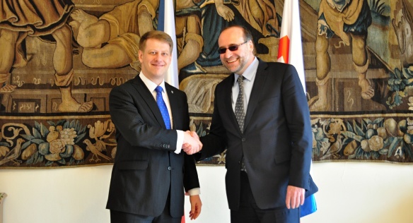Do Prahy přijel slovenský státní tajemník Peter Javorčík