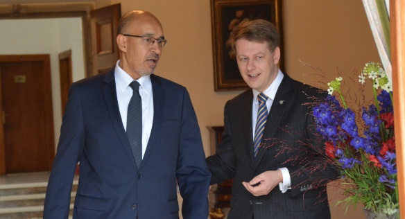 Státní ministr pro evropské záležitosti Harlem Désir navštívil v pondělí 13. října Prahu.