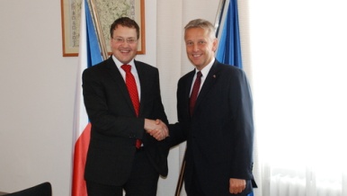 Reinhold Lopatka visited the Office of the Government