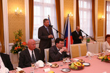 Slavnostní večeře s členy vědecké rady European Research Council