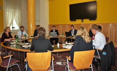 Jednání delegace DG REFORM se zástupci Sekce pro evropské záležitosti v čele s náměstkem Štěpánem Černým, 8. září 2022.