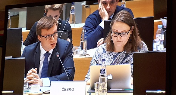 Českou delegaci vedl státní tajemník pro evropské záležitosti Aleš Chmelař.