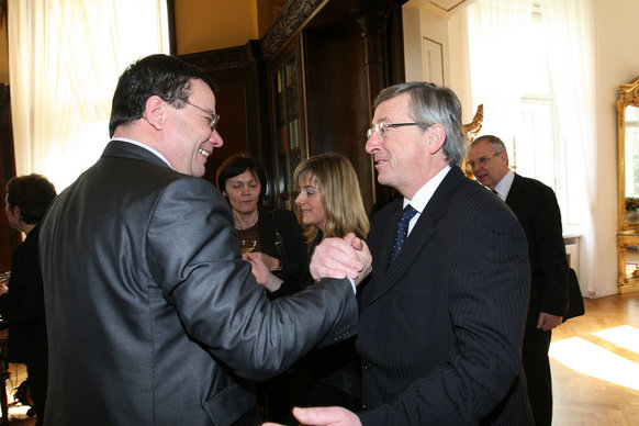 Přijetí lucemburského premiéra J.P.Junckera