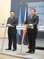 Press point s francouzským státním tajemníkem Bruno Le Mairem a ministrem na obnovu hospodářství Devedjianem