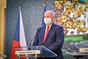 Ministr zdravotnictví Roman Prymula na tiskové konferenci, 27. října 2020.
