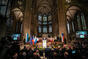 V průběhu ceremoniálu zazněly také hymny České republiky a Bavorska, 9. května 2023.