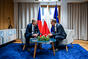 Prime Minister Petr Fiala meets with the new Polish Prime Minister Donald Tusk, 14 December 2023.