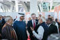 Prime Minister Petr Fiala in discussion with other participants at the Vibrant Gujarat Global Summit conference in Ahmedabad, 9 January 2024.