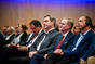 Premiér P. Fiala a ministerský předseda Bavorska M. Söder na zahájení Česko-bavorského přeshraničního kongresu,8. července 2024.