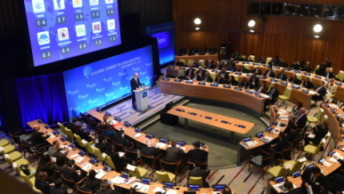 28. září 2015: Premiér Sobotka vystoupil v rámci své pracovní cesty do USA na Summitu k mírovým operacím OSN v New Yorku. 