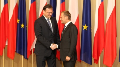 On 13th May 2013, Prime Minister Petr Nečas visited Warsaw at the invitation of Polish Prime Minister Donald Tusk.