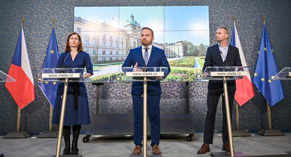 Tisková konference k Mezinárodnímu dni seniorů, 27. září 2022.