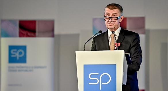 Projev předsedy vlády Andreje Babiše na sněmu Svazu průmyslu a dopravy, 9. listopadu 2021.