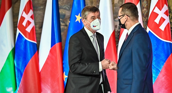 Premiéři zemí V4 jednali v Krakově o boji s covid-19 a vzájemné spolupráci
