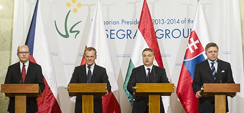 Členové V4 vyjadřují hluboké znepokojení nad vývojem situace na Ukrajině, foto:www.kormany.hu