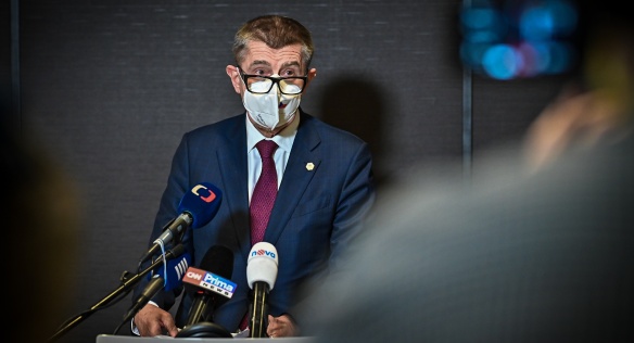 Předseda vlády Andrej Babiš hovořil o závěrech jednání Evropské rady, 11. prosince 2020.
