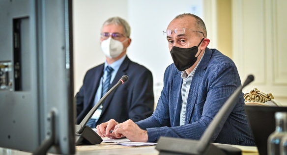 Jednání Rady vlády pro výzkum, vývoj a inovace, 30. dubna 2021.