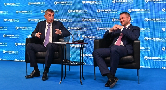 Prime Minister Babiš attended the Globsec Forum in Bratislava, 8 June 2019.