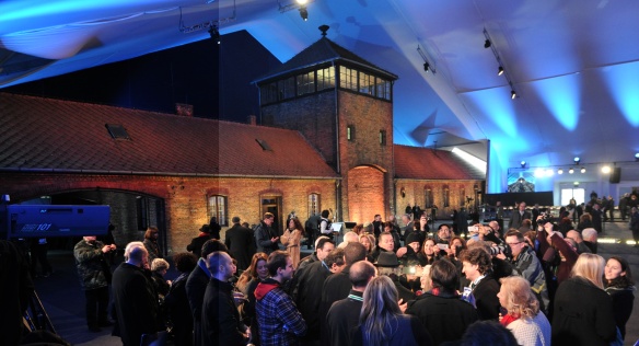 The ceremonial meeting to celebrate the 70th anniversary of the liberation of the Auschwitz-Birkenau concentration camp, 27th January 2015.