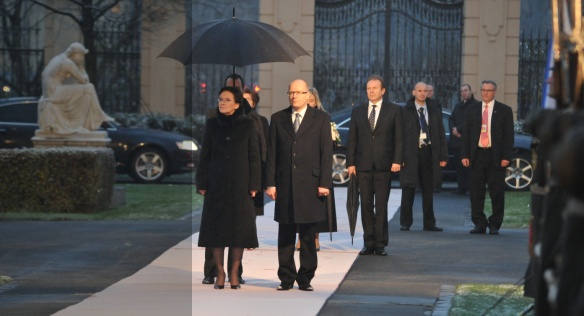 On Tuesday 2 December 2014, Prime Minister Bohuslav Sobotka met with the Prime Minister of the Republic of Poland, Ewa Kopacz.