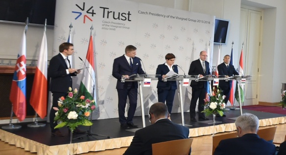 On Wednesday 8 June an official summit of the Prime Ministers of the Visegrad group of countries was held in Prague.