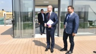 Předseda vlády Bohuslav Sobotka zahájil bilanční schůzky s ministrem zemědělství Marianem Jurečkou, 18. července 2017.
