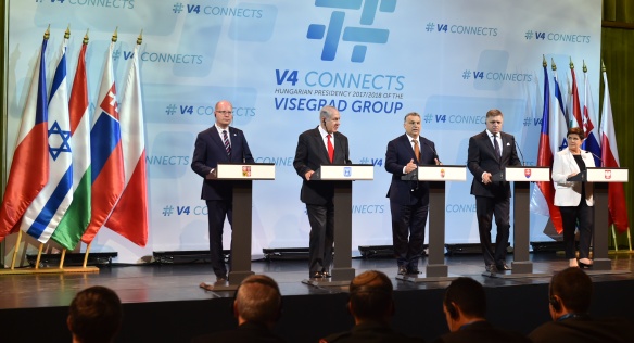 Joint press conference after meeting of the V4 countries’ Prime Ministers with the Prime Minister of Israel, 19 July 2017.