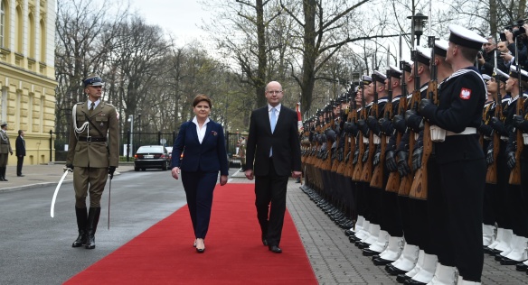 Opening of intergovernmental consultations between the Czech Republic and Poland, 8th of April 2016.