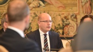 Prime Minister Bohuslav Sobotka took part in a meeting of the Administrative Board of the Czech-German Fund for the Future on 13 June 2017.