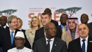 The Prime Minister Andrej Babiš attended the International High-Level Conference on the Sahel, 23 February, 2018.