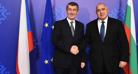 The Prime Minister Andrej Babiš talked to the Bulgarian Prime Minister Bojko Borisov, 22 January 2018.
